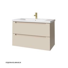 Caprigo Тумба с раковиной TERMIN-Smalty 90 см, кремовая, эмаль