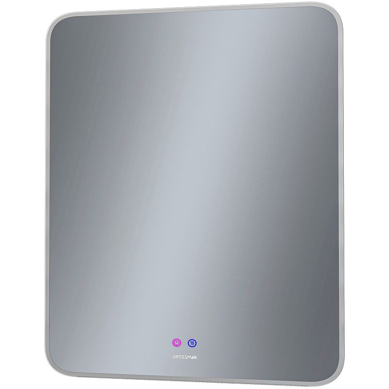 Приобрести grossman зеркало с подсветкой elegans норма 70х80 см, с подогревом, белое 177080