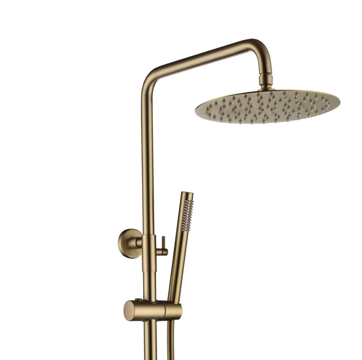 Приобрести grocenberg душевая система с термостатом, матовое золото gb7005mg