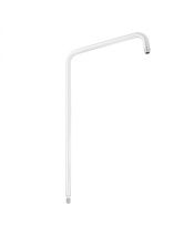 Удлиненная круглая трубка для душевых систем WONZON & WOGHAND, Белый матовый (WW-LY002-MW)