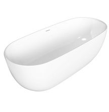 Grossman Отдельностоящая ванна Classic 160x80 см, белая матовая GR-2502M