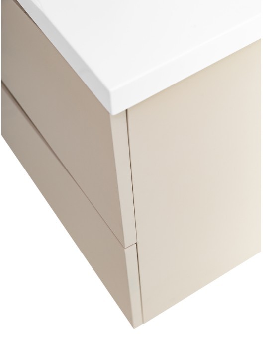 Приобрести тумба подвесная с раковиной belbagno marino-1000-2c-so-co-p 100 см, crema opaco