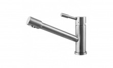 LEMARK Смеситель для кухни Expert с подключением к фильтру, сталь LM5072S