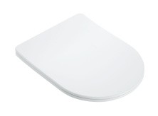Sintesi Сиденье для унитаза, микролифт белая матовая, дюропласт SIN-TS-EVI-151WM