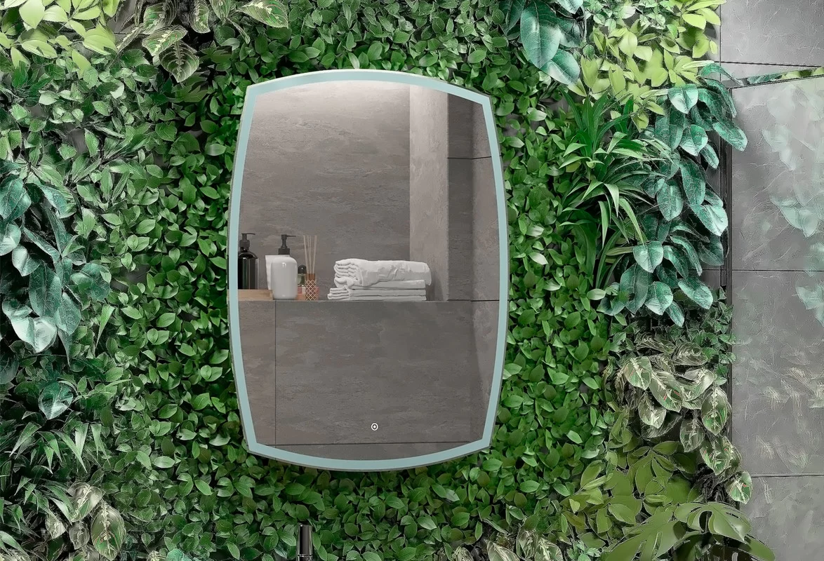 Приобрести continent зеркало с подсветкой dream 70х90 см, белое