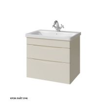 Caprigo Тумба с раковиной LENTO 65 см, кремовая