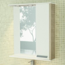 Сomforty Зеркало-шкаф "Тулуза-75" сосна лоредо