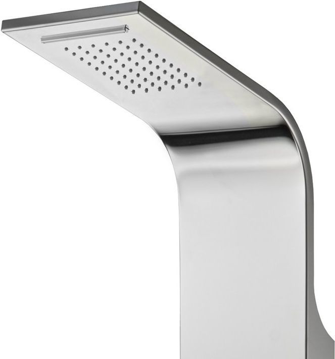Приобрести aquanet душевая панель galaxy shine 150 см с гидромассажем и изливом