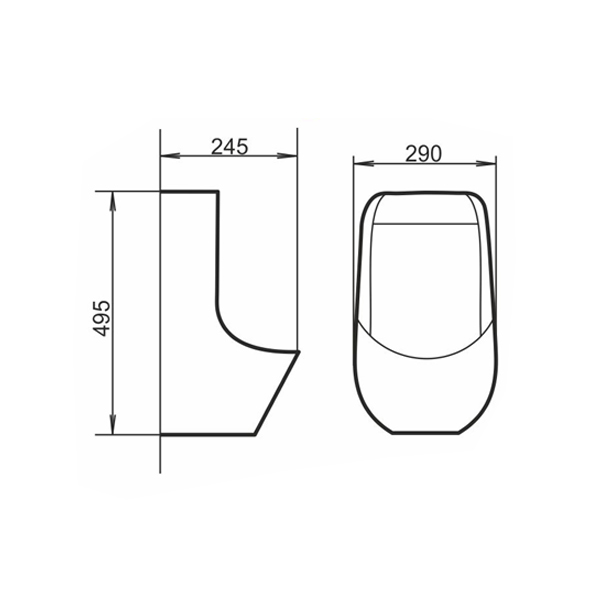 Приобрести comforty детский писсуар 591w, белый