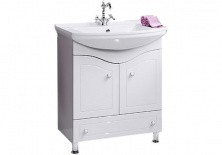 Тумба напольная с раковиной Aqwella Франческа 75 см FR0107