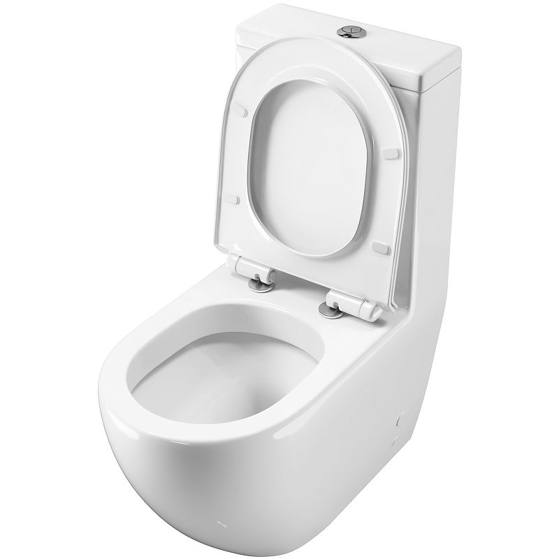 Приобрести grossman унитаз моноблок style с крышкой дюропласт, микролифт, белый gr-4496s