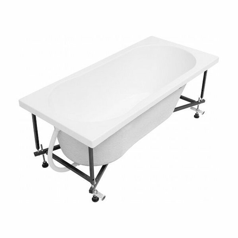 Приобрести aquanet акриловая ванна light 170x70 см, белая