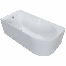 Grossman Акриловая ванна 170x75 см, пристенная, белая GR-2202L