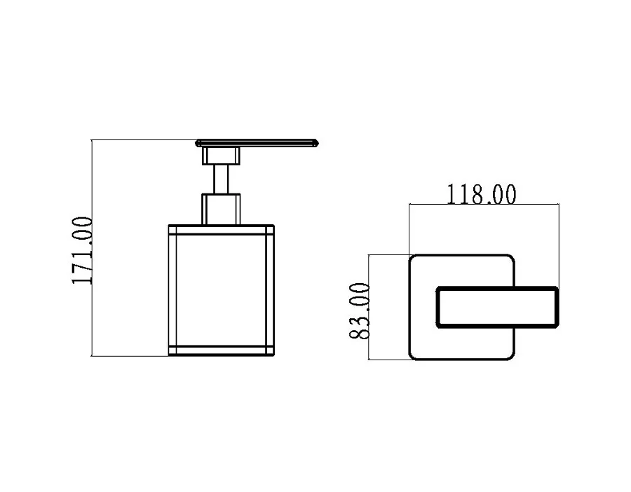 Приобрести boheme дозатор жидкого мыла q, белый\золото 10969-w-g