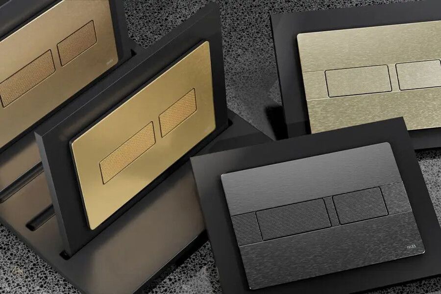 Приобрести tece кнопка смыва solid для инсталляции, хром глянцевый 9240431