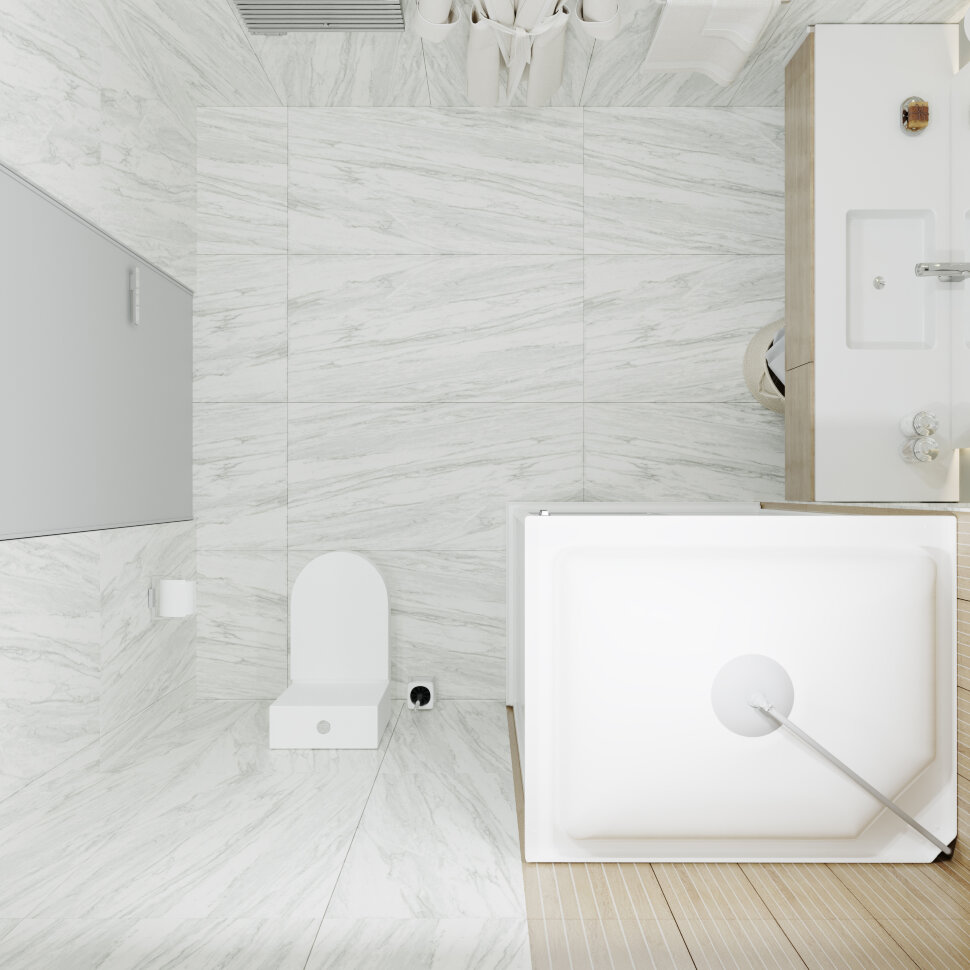 Приобрести тритон душевая кабина квадро 100х80 см, белая, узор, левая щ0000045506