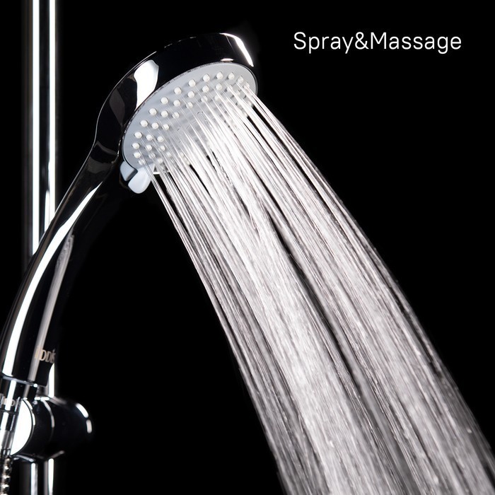 Приобрести iddis душевая лейка 3f 237мм, трехрежимная, хром a11631