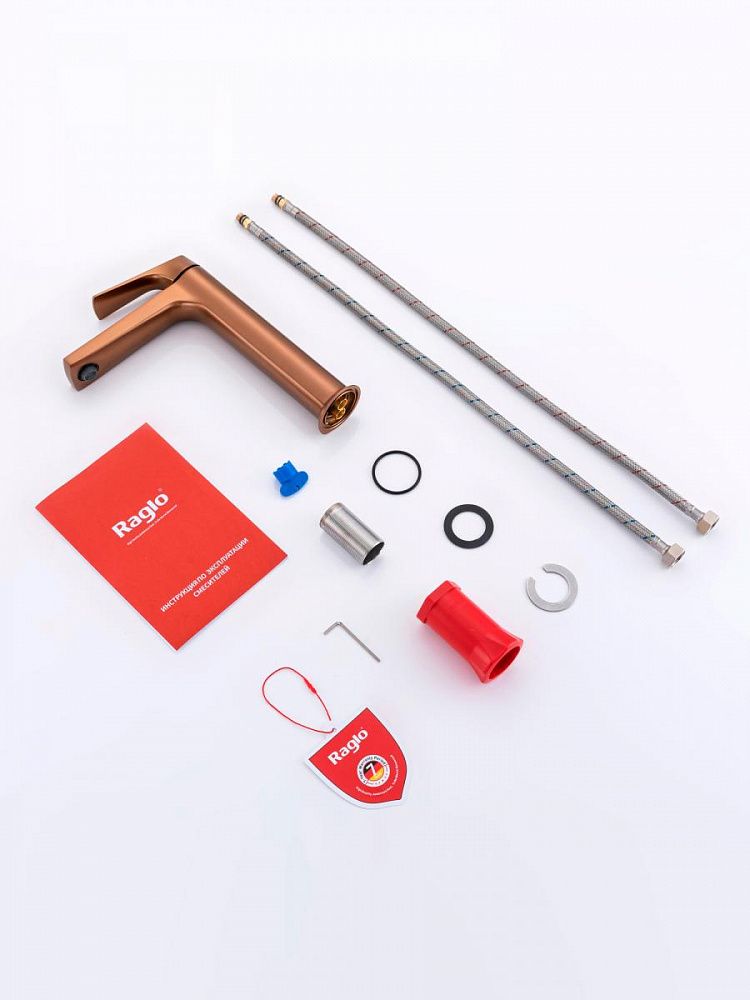 Приобрести raglo высокий смеситель для раковины, медь r07.15.33