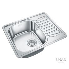 Emar Кухонная мойка 58х48 см, хром EMAR 5848