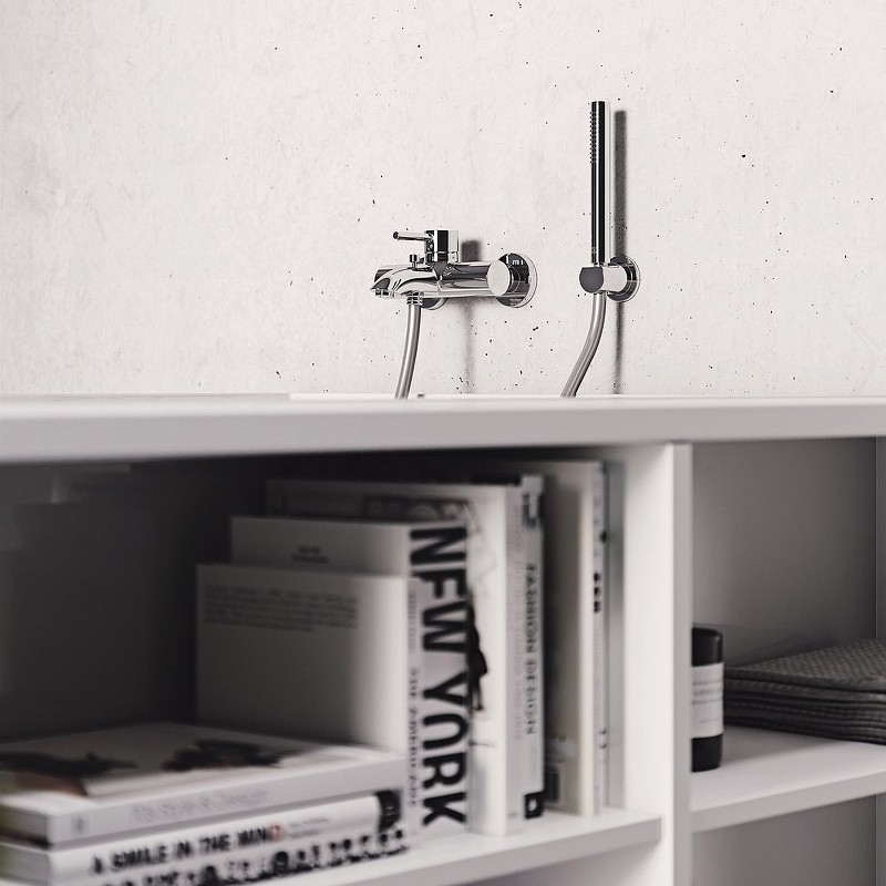 Приобрести kludi bozz однорычажный смеситель для ванны и душа dn 15, арт. 386910576