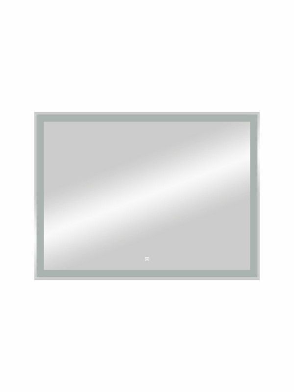 Приобрести continent зеркало с подсветкой mercury 80х60 см, сенсорный включатель, белое