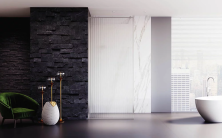 Veconi Душевая перегородка Korato 120x200 см, хром, рифленое осветлённое KR81F-120-08-C4