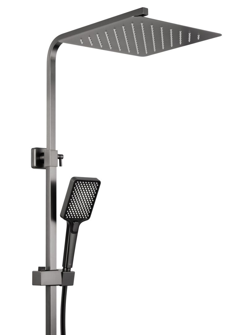 Приобрести душевая система wonzon & woghand cube 2.0, темный графит (ww-88047068-bgm)