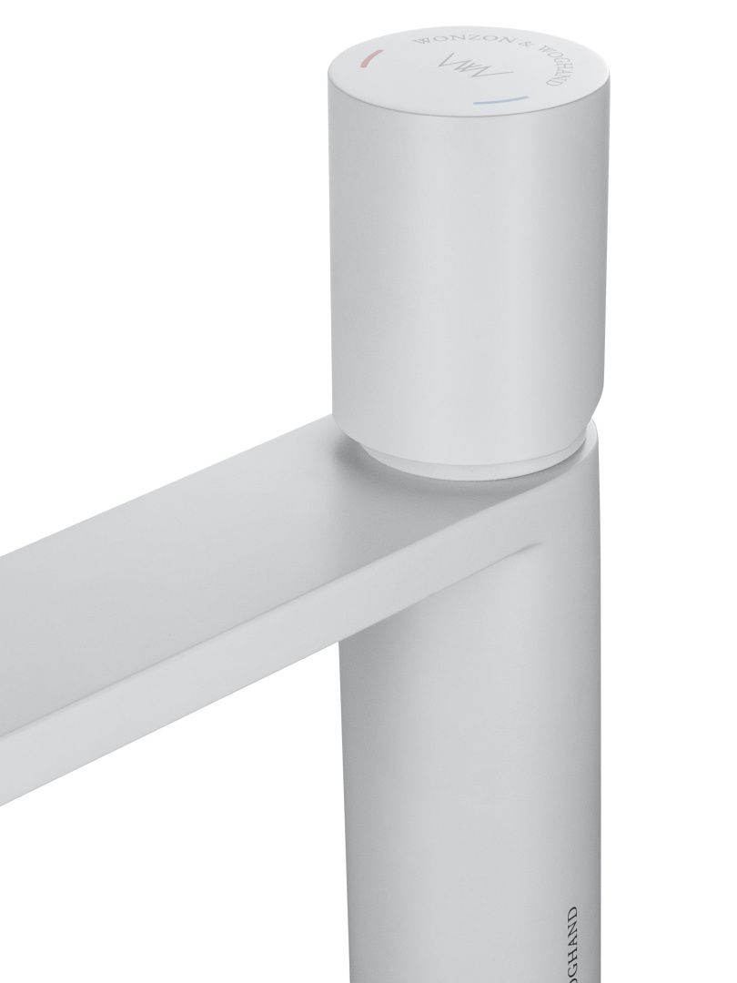 Приобрести смеситель для раковины wonzon & woghand, белый матовый (ww-101-mw)