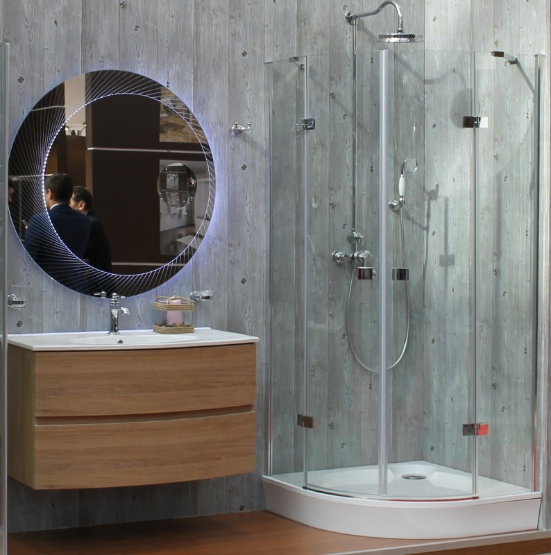 Приобрести cezares тумба подвесная с раковиной dalila 100х55см, светлое дерево