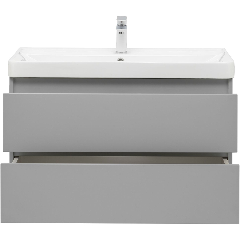 Приобрести aquanet тумба с раковиной вега 90 см, мисти грин