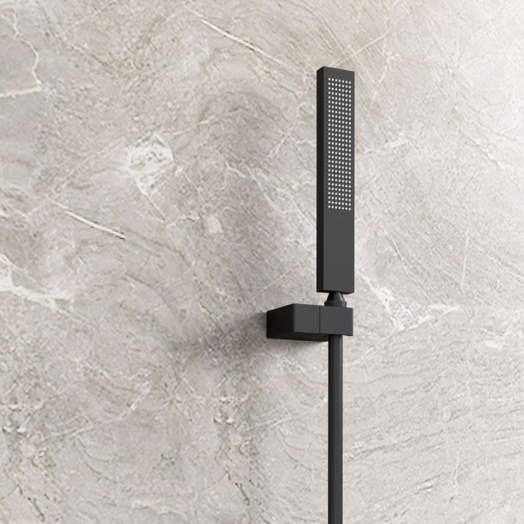 Приобрести vincea встраиваемая душевая система futura, черная матовая vsfw-2f11tmb