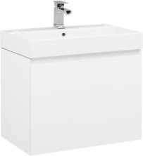Aquanet Тумба с раковиной Йорк 70 см, белая 00212592
