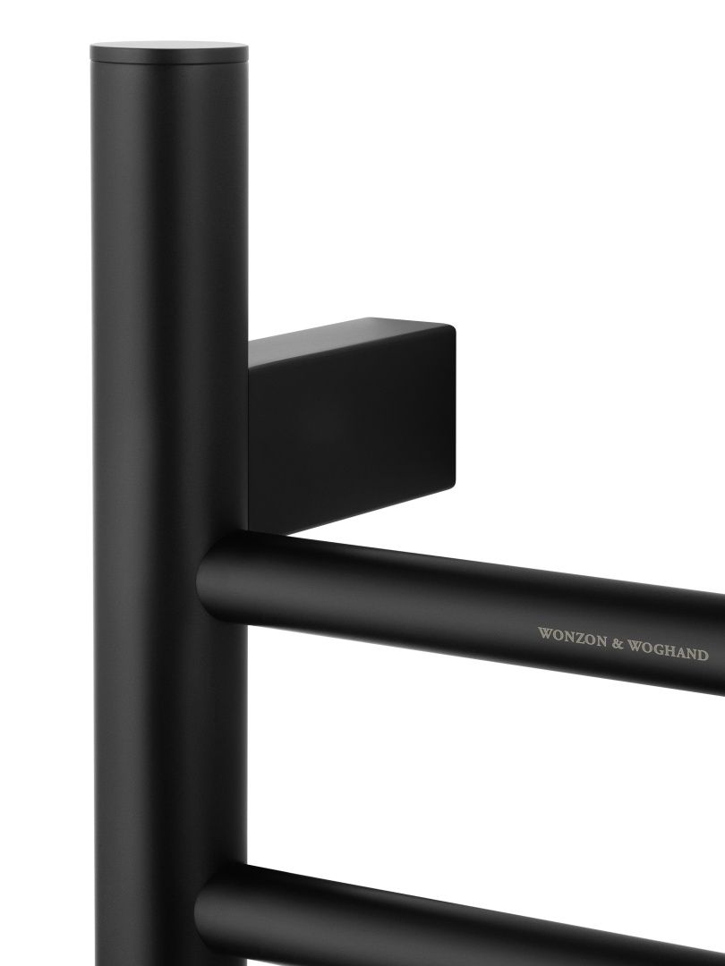 Приобрести полотенцесушитель электрический wonzon & woghand bonn, черный матовый (ww-al4092-mb)