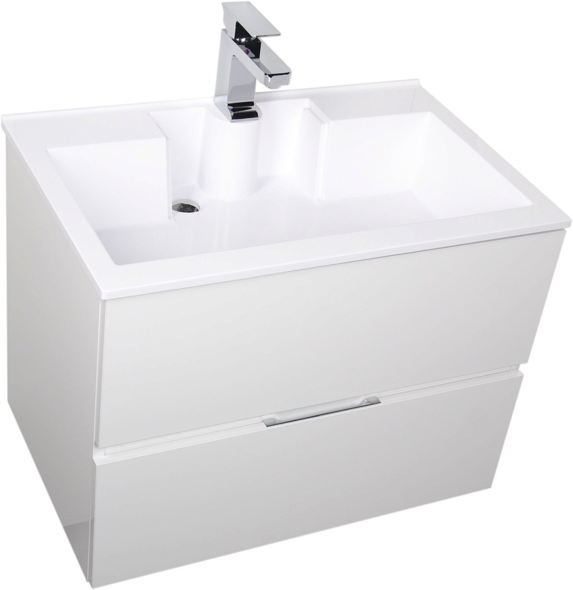 Приобрести aquanet тумба с раковиной алвита 70 см, белая