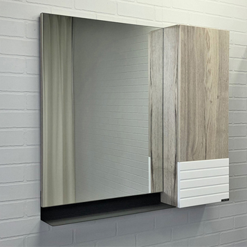 Приобрести сomforty зеркало-шкаф "страсбург-90" дуб дымчатый