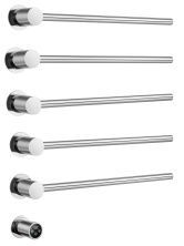 Полотенцесушитель электрический встраиваемый WONZON & WOGHAND HAMBURG, Хром (WW-AL315-CR)