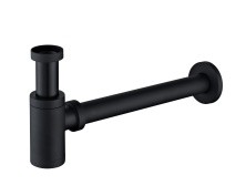 BelBagno Сифон для раковины, черный BB-SMT2-NERO