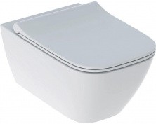 Унитаз подвесной безободковый Geberit SMYLE SQUARE 500.685.01.1
