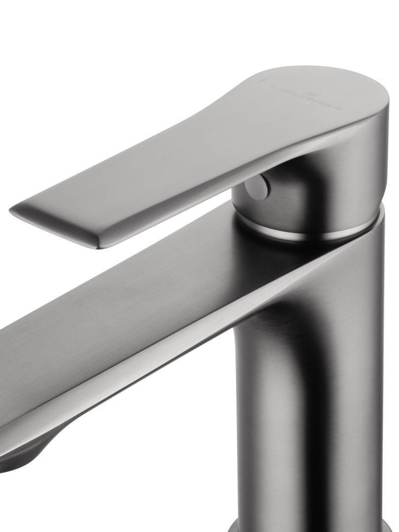 Приобрести смеситель для раковины wonzon & woghand brilliant, темный графит (ww-88018079-bgm)