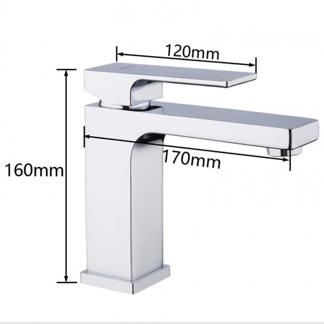 Приобрести gappo смеситель для раковины g1018, хром 97607