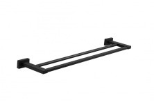 Полотенцедержатель двойной Vieir V5018C черный