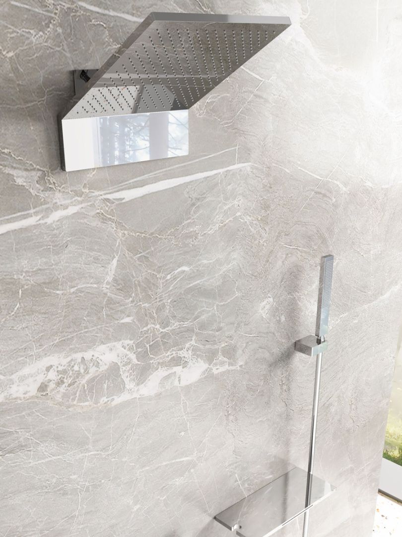 Приобрести vincea встраиваемая душевая система futura, хром vsfw-2f11tch