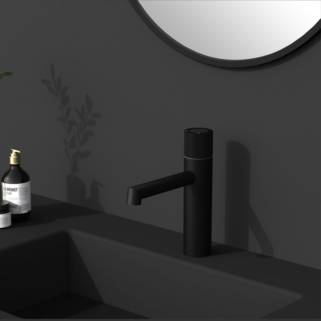 Приобрести vincea смеситель для раковины desire, черный матовый vbf-1d3mb