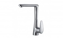 LEMARK Смеситель для кухни Status с поворотным изливом, хром LM4405C