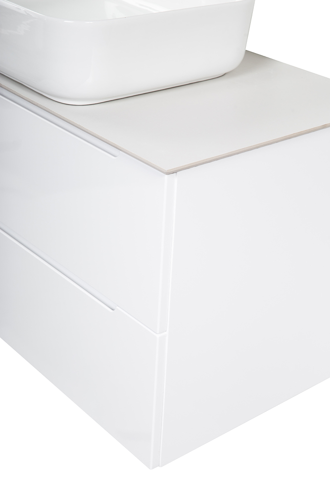 Приобрести belbagno тумба со столешницей etna 100 см, подвесная с накладной раковиной bianco lucido