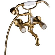 Boheme Смеситель для ванны Royale Cristal, бронза\кристаллы 313-Royal/CRST