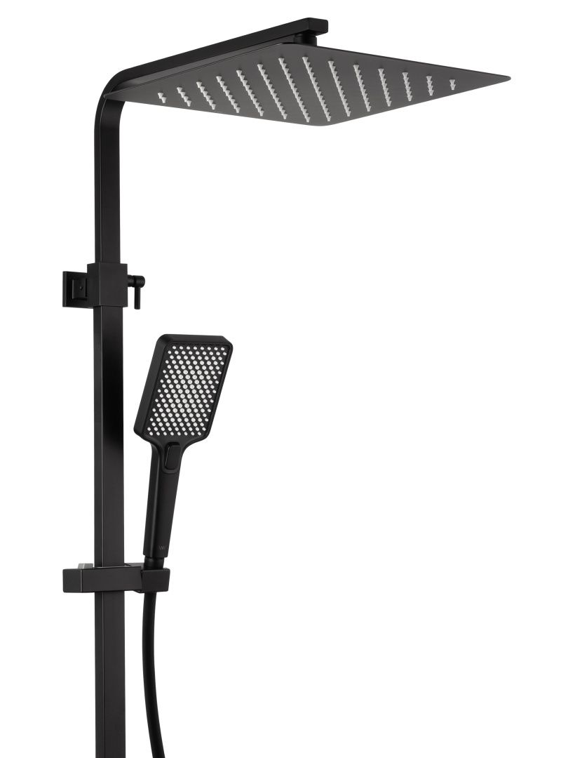 Приобрести душевая система wonzon & woghand diamond, черный матовый (ww-88739011-mb)