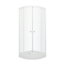 Тритон Душевое ограждение Ультра 80Х80 см, белое, прозрачное Щ0000040486