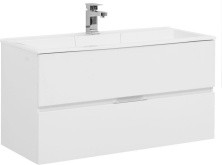 Aquanet Тумба с раковиной Алвита 100 см, белая