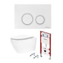 TECE Инсталляция с подвесным унитазом 3в1 Spring R, K401103WCR